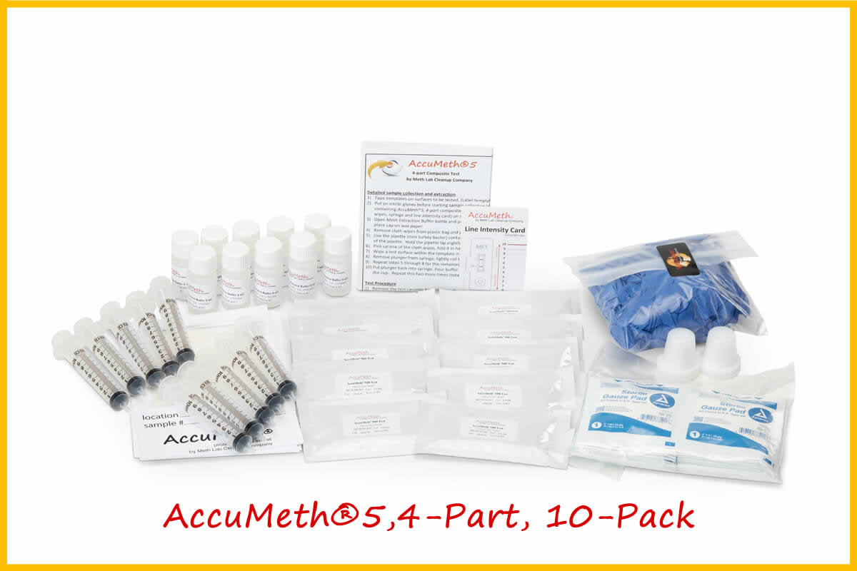 AccuMeth® Meth Residue Test Kits | 0.5 Standard