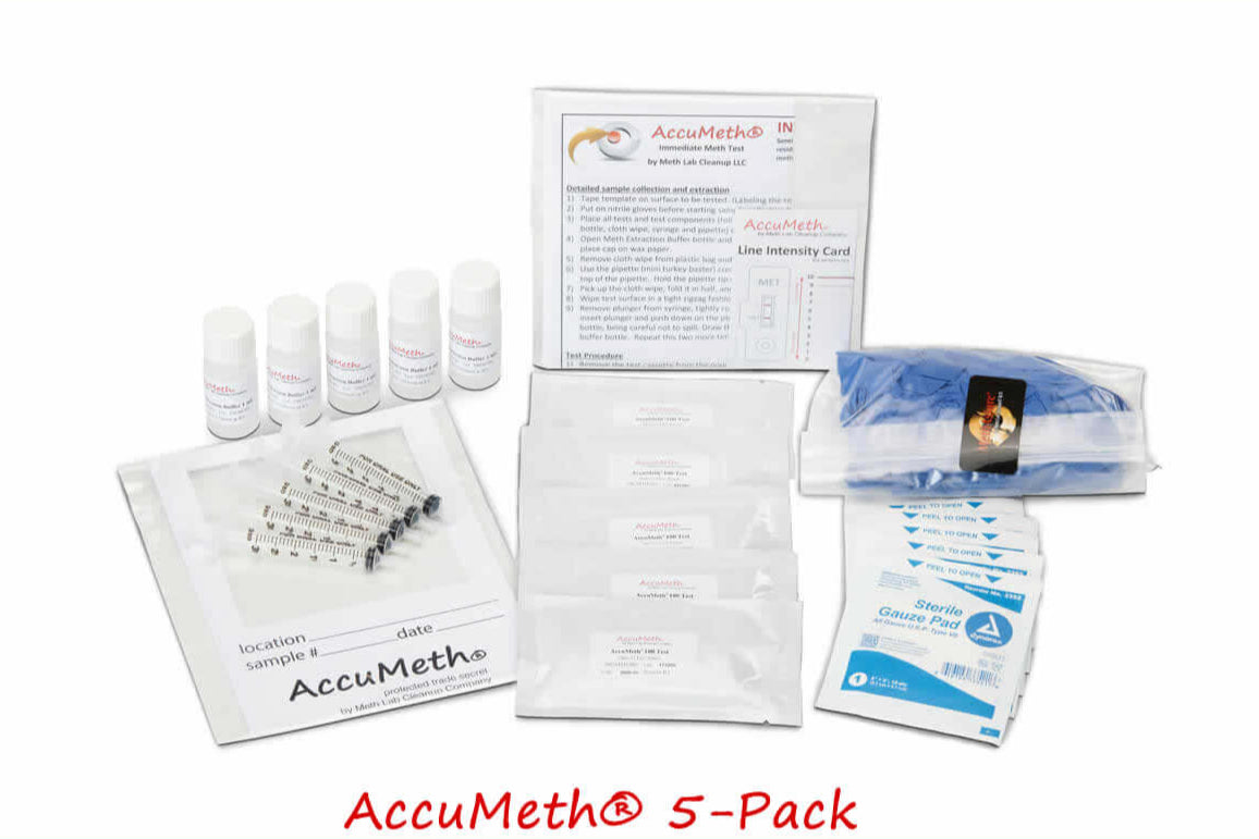 Meth Lab Cleanup Meth Residue Test | AccuMeth®1.0 Methamphetamine Test ...