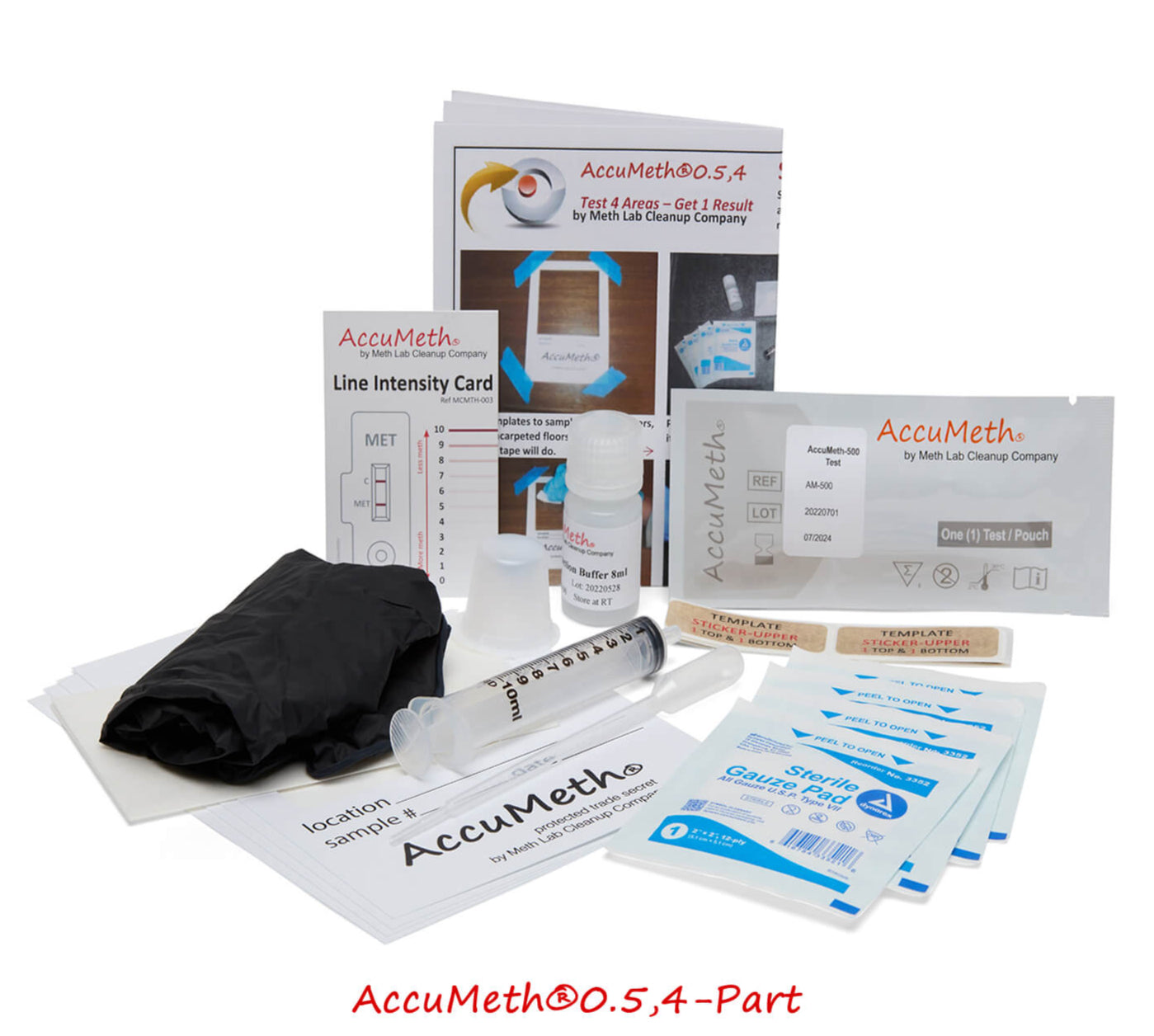 Meth Lab Cleanup Meth Residue Test | AccuMeth®0.5 Methamphetamine Test ...